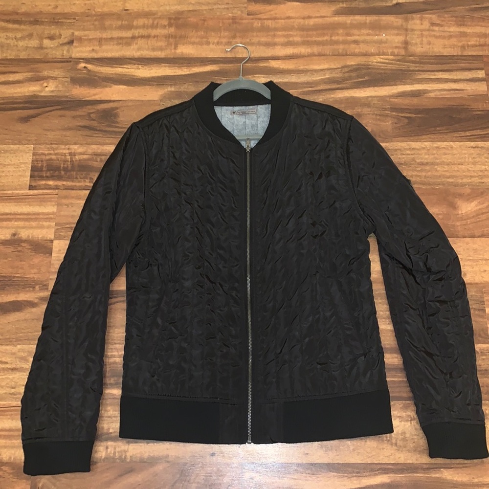 Charles and a Half Quilted Bomber Jacket